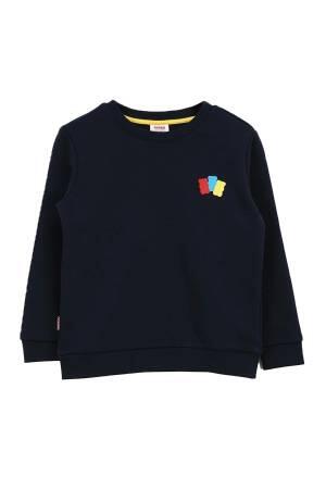 Haribo Çocuk SweatShirt - HRBTXT300 Lacivert - Thumbnail