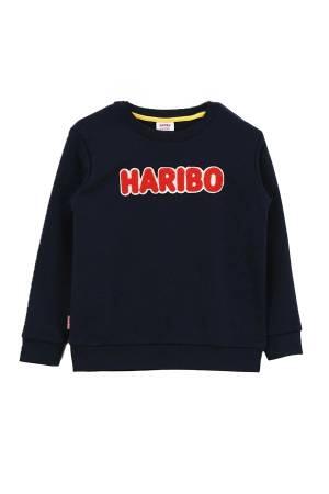 Haribo Çocuk SweatShirt - HRBTXT308 Lacivert - Thumbnail