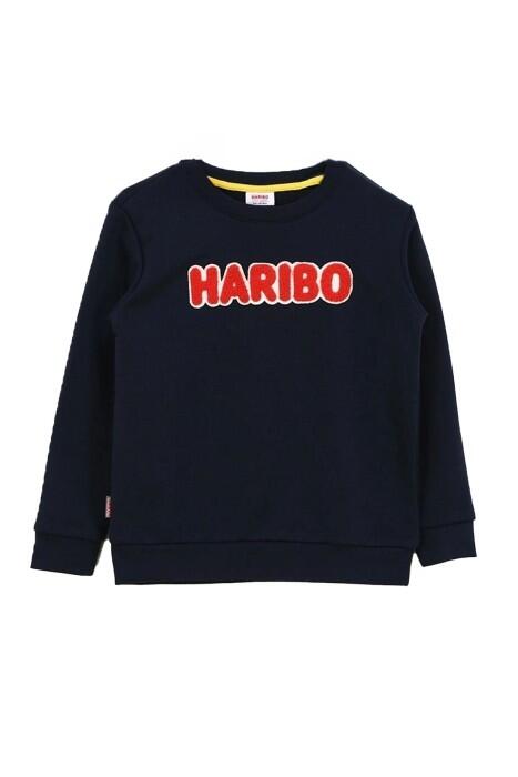 Haribo Çocuk SweatShirt - HRBTXT308 Lacivert