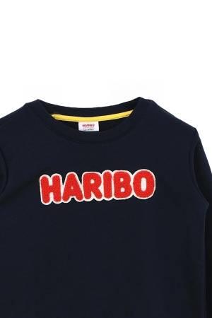 Haribo Çocuk SweatShirt - HRBTXT308 Lacivert - Thumbnail