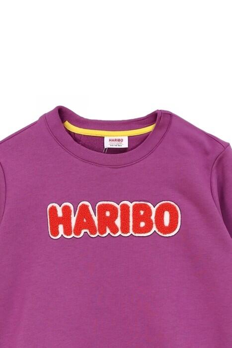 Haribo Çocuk SweatShirt - HRBTXT308 Lila