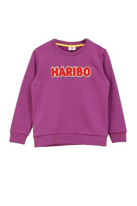 Haribo Çocuk SweatShirt - HRBTXT308 Lila