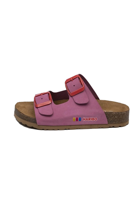 Haribo Double Buckled Çocuk Sandalet - HRBFTW312 Pembe - 1