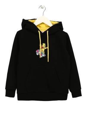 Haribo Hoodie Erkek Çocuk SweatShirt - HRBTXT317 Siyah - Thumbnail