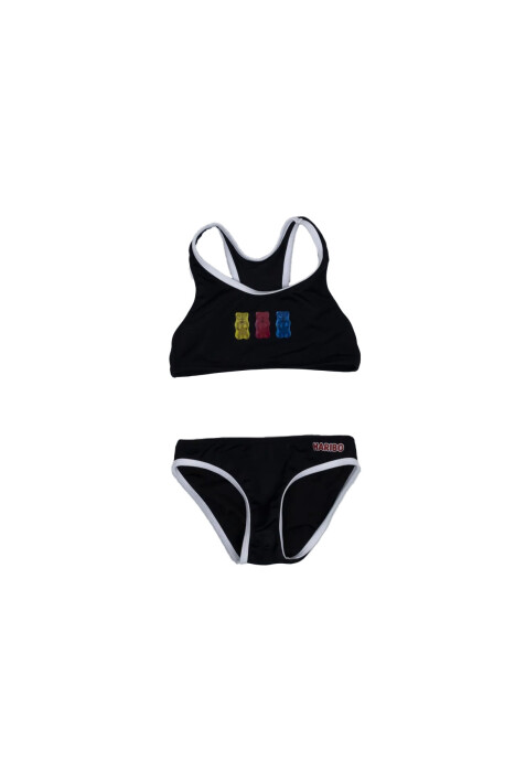 Haribo Kız Çocuk Bikini - HRBSWM230 Siyah - 1