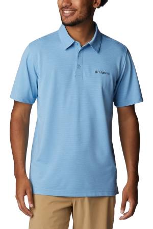 Havercamp Pique Erkek Kısa Kollu Polo T-Shirt - AM2996 Mavi - Thumbnail