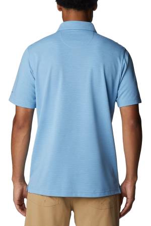 Havercamp Pique Erkek Kısa Kollu Polo T-Shirt - AM2996 Mavi - Thumbnail