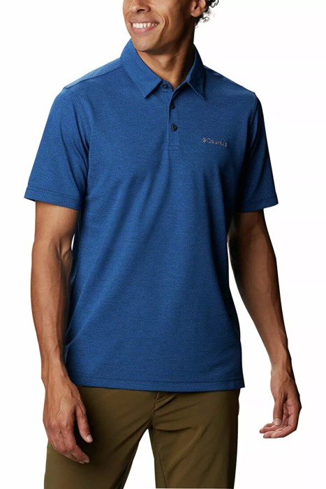 Havercamp Pique Erkek Kısa Kollu Polo T-Shirt - AM2996 Mavi