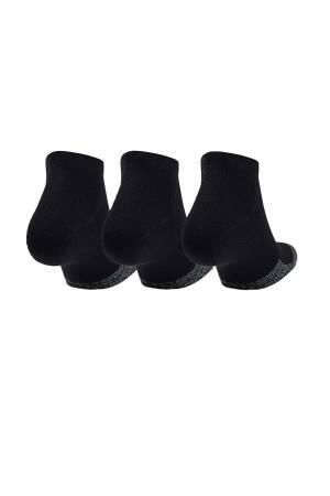 HeatGear® Lo Cut Çorap 3'lü Paket - 1346753 Siyah - Thumbnail