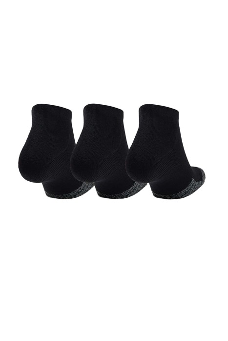 HeatGear® Lo Cut Çorap 3'lü Paket - 1346753 Siyah