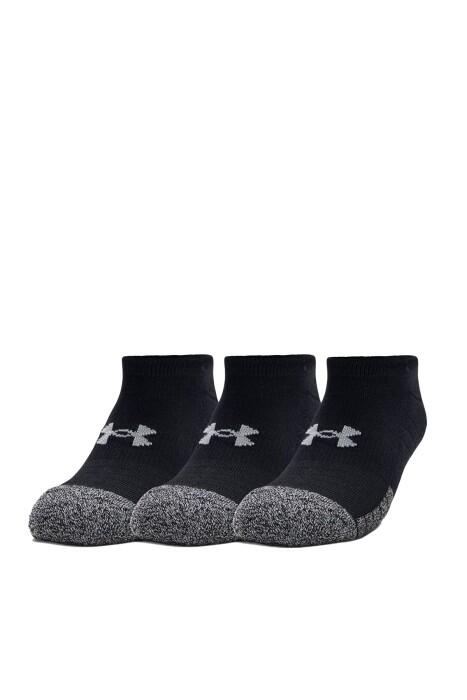 Under Armour - Heatgear No Show 3'lü Paket Unisex Çorap - 1346755 Siyah