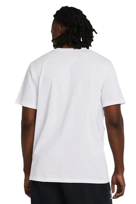Heavyweight Left Chest Logo Repeat Erkek T-Shirt - 1382904 Beyaz - 2