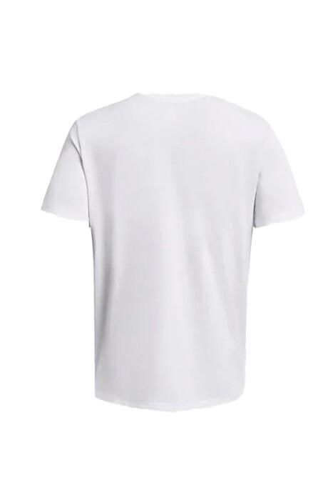 Heavyweight Left Chest Logo Repeat Erkek T-Shirt - 1382904 Beyaz - 4