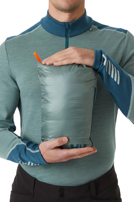 Helly Hansen Verglas Down Hybrıd Hood 2.0 Erkek Mont - 63361 Petrol Yeşili - 7