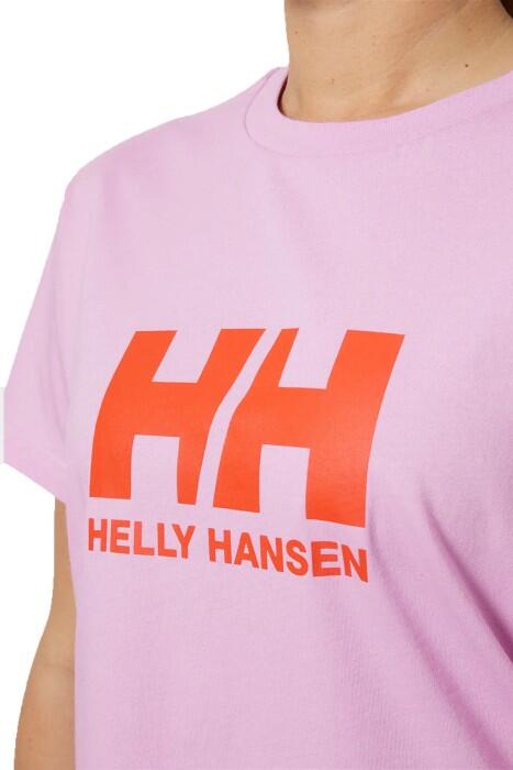 Hh Logo 2.0 Kadın T-Shirt - 34465 Lila - 3