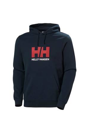 Hh Logo 2.0 Kapüşonlu Erkek SweatShirt - 30394 Lacivert - 6