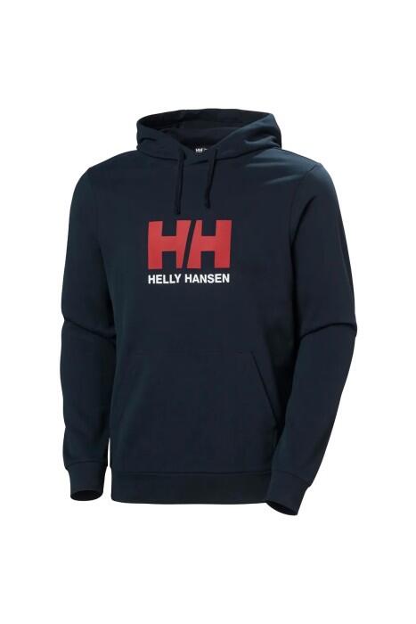 Hh Logo 2.0 Kapüşonlu Erkek SweatShirt - 30394 Lacivert - 6