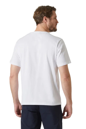 Hh Logo Erkek T-Shirt 3.0 - 54596 Beyaz - 2