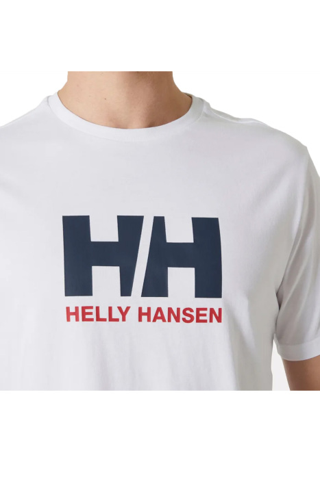 Hh Logo Erkek T-Shirt 3.0 - 54596 Beyaz - 3