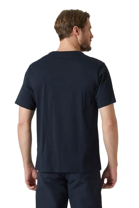 Hh Logo Erkek T-Shirt 3.0 - 54596 Lacivert - 2
