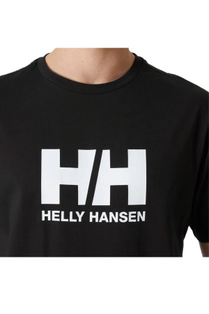 Hh Logo Erkek T-Shirt 3.0 - 54596 Siyah - 3