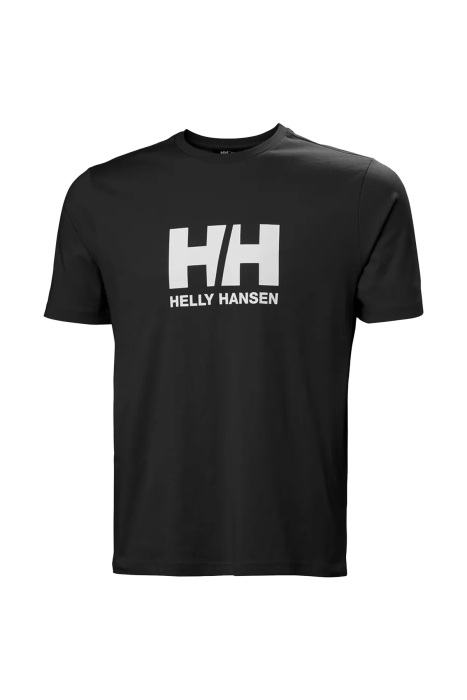 Hh Logo Erkek T-Shirt 3.0 - 54596 Siyah - 4
