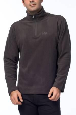 Hh Mount Fleece Erkek Polar Üst - 12001 Koyu Gri - 1