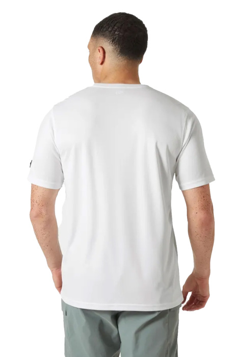 Hh Tech Graphic Erkek T-Shirt 2.0 - 49584 Beyaz - 2