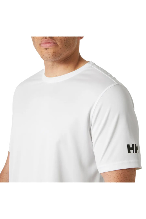 Hh Tech Graphic Erkek T-Shirt 2.0 - 49584 Beyaz - 3