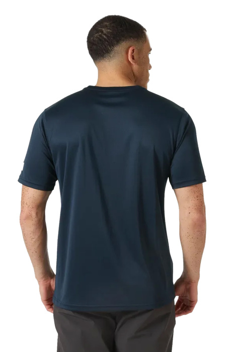 Hh Tech Graphic Erkek T-Shirt 2.0 - 49584 Lacivert - 2