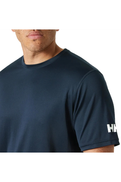 Hh Tech Graphic Erkek T-Shirt 2.0 - 49584 Lacivert - 3
