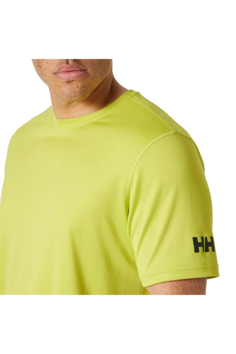 Hh Tech Graphic Erkek T-Shirt 2.0 - 49584 Neon Sarı - 3