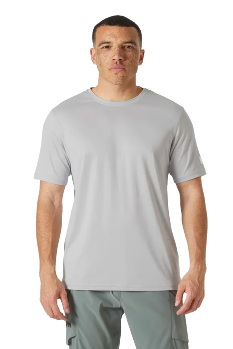 Hh Tech Graphic Erkek T-Shirt 2.0 - 49584 Taş Gri - 1