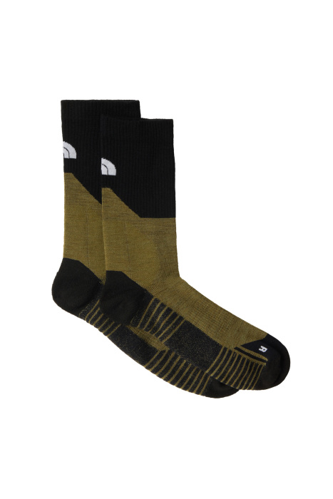 Hıkıng Crew Sock Unisex Çorap - NF0A882K Haki/Siyah - 1