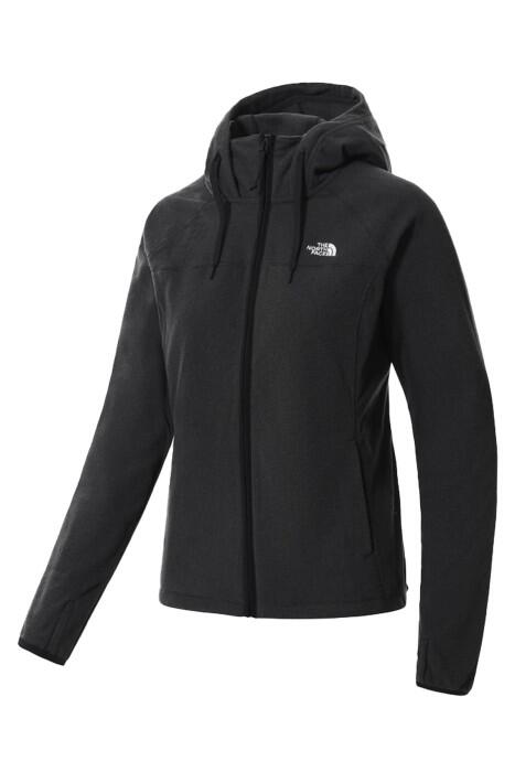 Homesafe Full Zip Fleece Hoodie Kadın Fermuarlı SweatShirt - NF0A55HN Siyah - 1