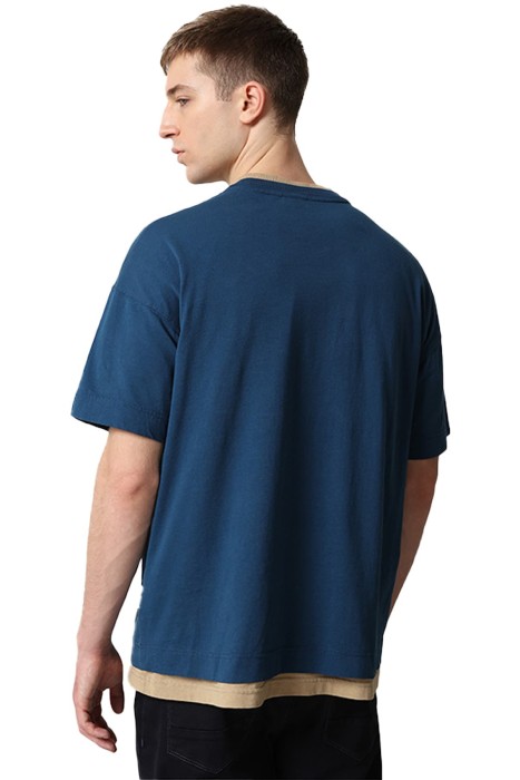 Honolulu Ss Erkek T-Shirt - NP0A4F37 Mavi