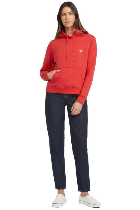 Hood Reg Mini Tri Kadın Kapüşonlu SweatShirt - W4YQ04KC811 Pembe - 1