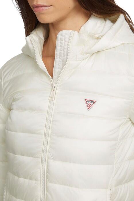 Hooded Puffer Kadın Mont - W4YL00WG922 Krem - 4