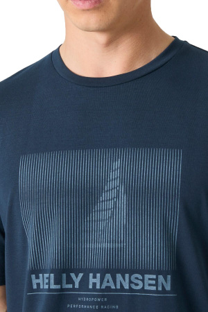 Hp Race Graphic Erkek T-Shirt - 34419 Mor - 3