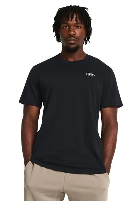 Under Armour - Hw Lc Patch Ss Erkek T-Shirt - 1382902 Siyah