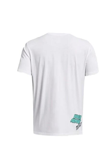 Hw Logo Overlay Emb Ss Erkek T-Shirt - 1382903 Beyaz