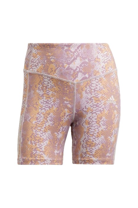 Hyperglam Aeroready High Rise Training Kadın Short Tayt - H44779 Desenli - 1