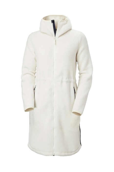 Imperial Uzun Pile Kadın Ceket - 49472 Beyaz