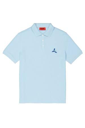 John Frank İdentity Erkek Polo T-Shirt - JFTPOLO18 Açık Mavi - 4