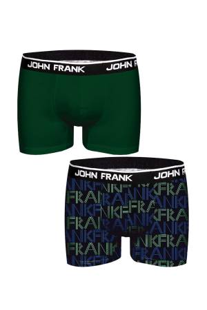 John Frank İkili Tora Boxer - JF2BTORA Yeşil/Mavi - John Frank
