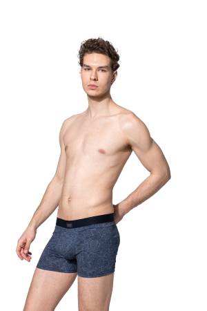 John Frank urban Couture Boxer - JFBUC110 İndigo - 3