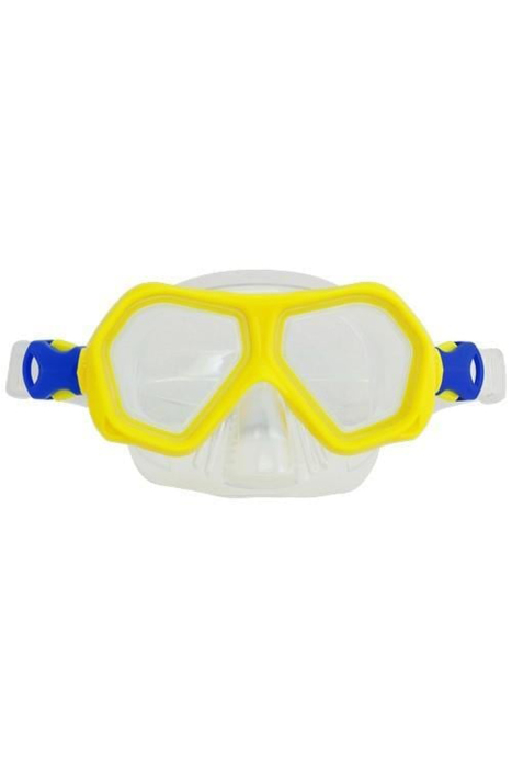 Ju Dual Lenses Çocuk Maske & Şnorkel Set - SOL25004C-EYCB Mavi/Sarı - 2