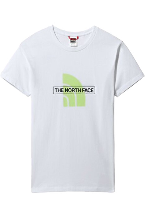 The North Face - Kadın Kısa Kollu Grafik T-Shirt - NF0A7QZV Beyaz