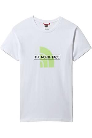 Kadın Kısa Kollu Grafik T-Shirt - NF0A7QZV Beyaz - The North Face
