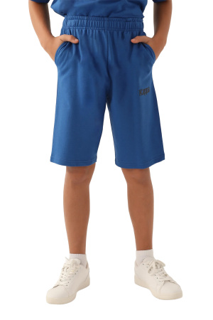 Kappa Authentic Chaim Erkek Çocuk Bermuda Short - 311K6RW Saks Mavisi - Kappa
